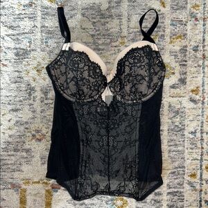 VS Black Lace Bustier